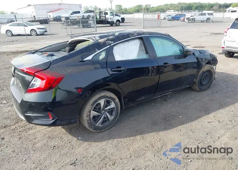 2020 Honda Civic Lx from USA, damaged, VIN 2HGFC2F62LH589014
